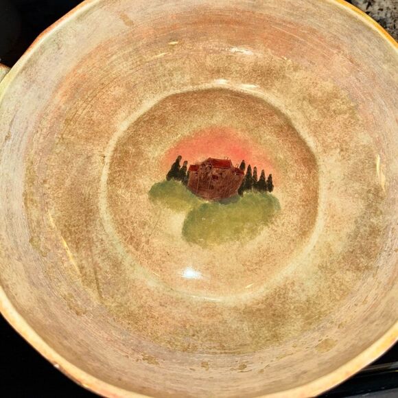 Villa Tuscana collection by 222 Fifth serving bowl retired - Picture 8 of 9